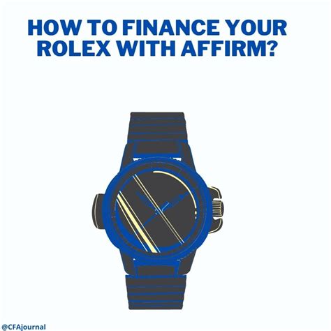 buy rolex on credit|rolex affirm.